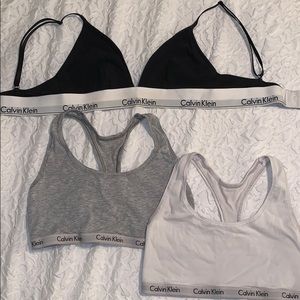 Calvin Klein sports bras (bundle)